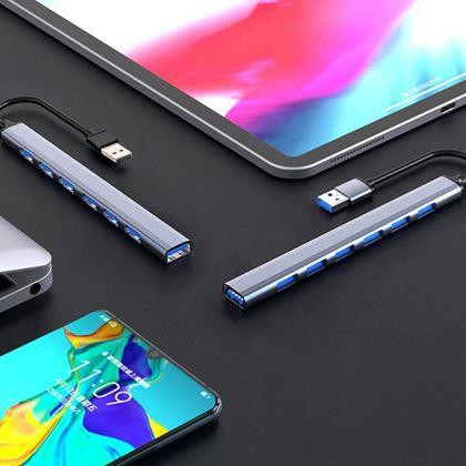 Imaginea din Adaptor Multiport USB 7 în 1