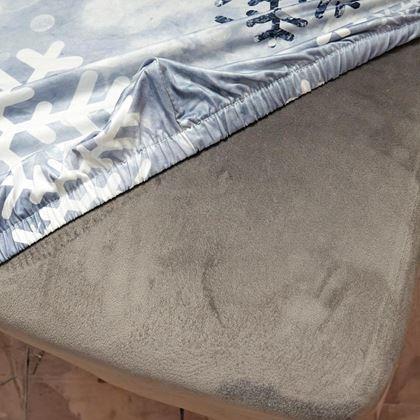 Imaginea din Huse pentru scaune cu motive de Crăciun  -  fulgi