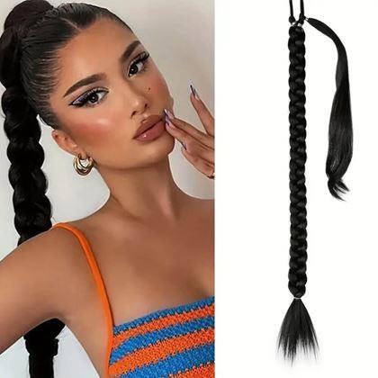 Imaginea din Extensie de păr coadă  -  negru