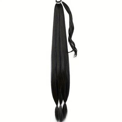 Imaginea din Extensie de păr coadă 85 cm -  negru