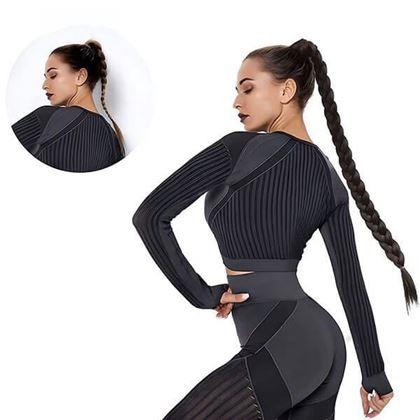 Imaginea din Extensie de păr coadă 85 cm -  maro