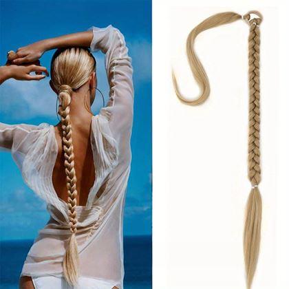 Imaginea din Extensie de păr coadă  -  blond