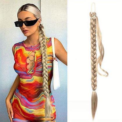 Imaginea din Extensie de păr coadă  -  blond