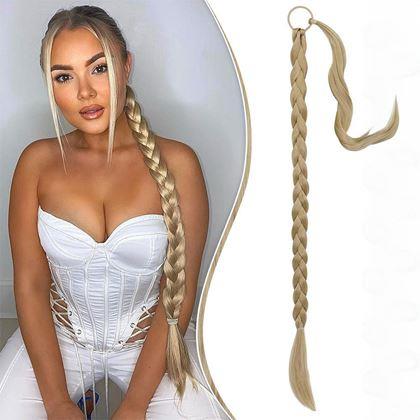 Imaginea din Extensie de păr coadă  -  blond