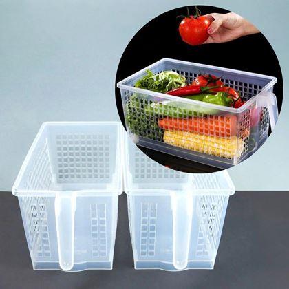 Imaginea din Organizator alimentar cu maner si roti