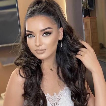 Imaginea din Păr fals coadă ondulată 60 cm -  maro închis