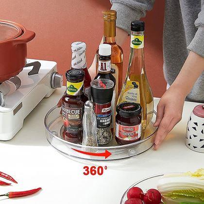 Imaginea din Organizator rotativ transparent 360°