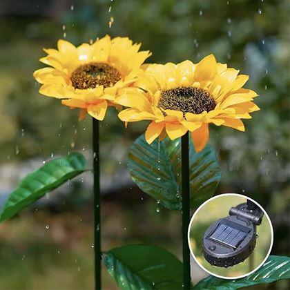Imaginea din Lampă solară decorativă - floarea-soarelui