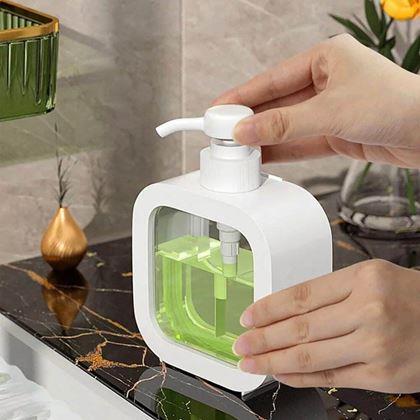 Imaginea din Distribuitor de săpun transparent 300 ml