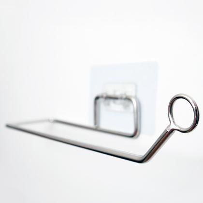 Imaginea din Suport adeziv din oțel inoxidabil pentru prosoape de hârtie