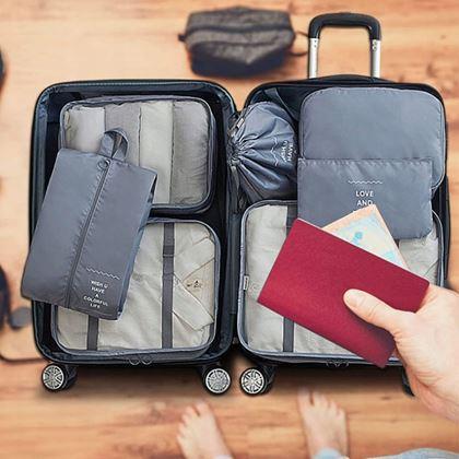 Imaginea din Set mare de organizatoare de călătorie 8 buc