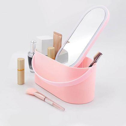 Imaginea din Trousse de maquillage avec miroir LED