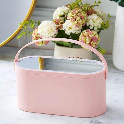 Imaginea din Trousse de maquillage avec miroir LED