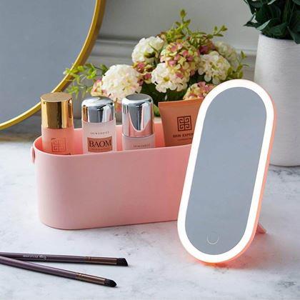 Imaginea din Trousse de maquillage avec miroir LED