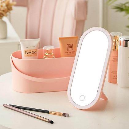 Imaginea din Trousse de maquillage avec miroir LED