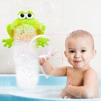 Imaginea din Jucărie de baie cu baloane - broască