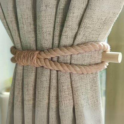 Imaginea Clema decorativă pentru perdea din sfoară