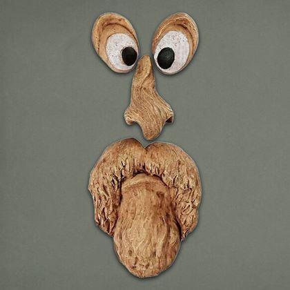 Imaginea din Decorațiune pe copac  -  față înfricoșătoare