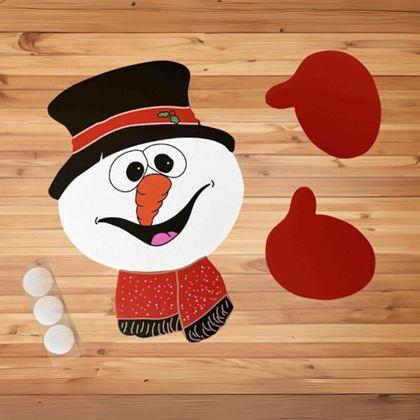 Imaginea din Om de zăpadă decorativ pentru gard