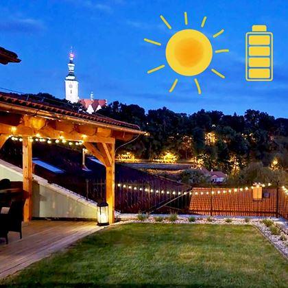 Imaginea din Iluminat solar decorativ 6 m