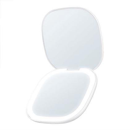 Imaginea din Oglindă cosmetică de călătorie cu iluminare