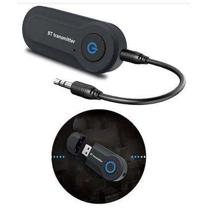 Imaginea din Transmițător audio Bluetooth, USB și JACK de 3,5 mm