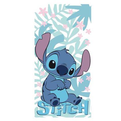 Imaginea Prosop de baie din frotir pentru copii 70x140 cm - Lilo și Stitch