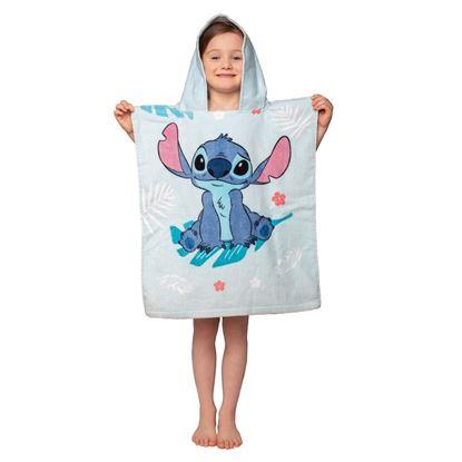 Imaginea Poncho de baie pentru copii - Lilo și Stitch