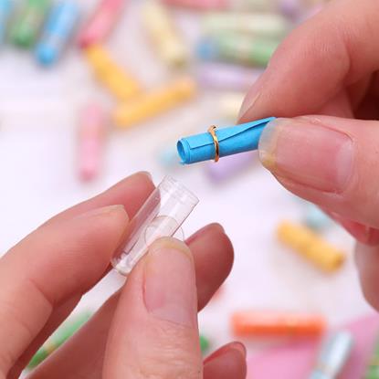 Imaginea Mini capsulă pentru mesaje 50 buc