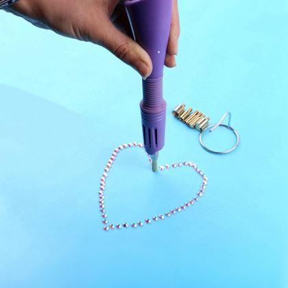 Imaginea din Aplicator pentru lipirea pietricelelor + set de pietricele