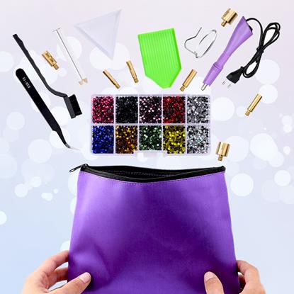 Imaginea Aplicator pentru lipirea pietricelelor + set de pietricele