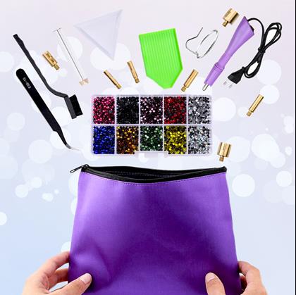 Imaginea din Aplicator pentru lipirea pietricelelor + set de pietricele