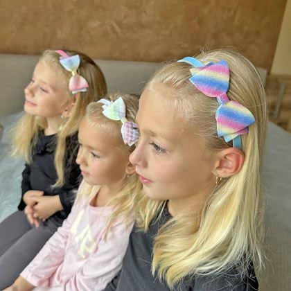Imaginea din Bentită strălucitoare cu fundă  -  pastel