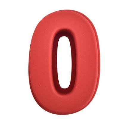 Imaginea din Formă de copt din silicon în formă de cifră - 0