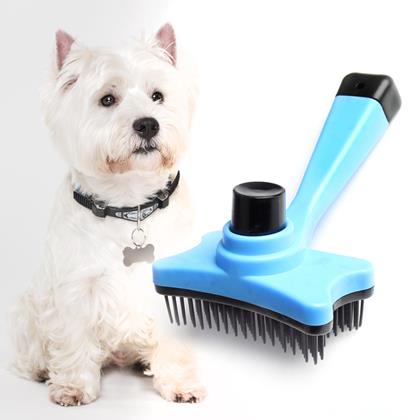 Imaginea din Perie de periat cu autocurățare pentru păr/blană