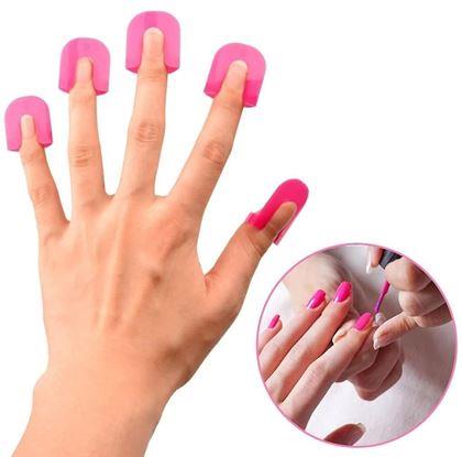 Imaginea din Set de 26 bucăți protecții pentru cuticule la aplicarea lacului de unghii