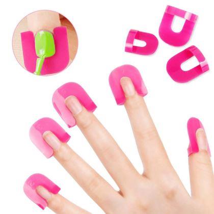 Imaginea din Set de 26 bucăți protecții pentru cuticule la aplicarea lacului de unghii