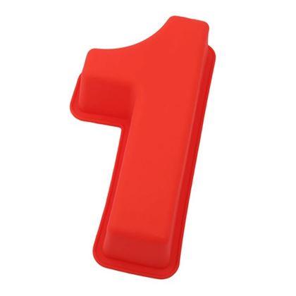 Imaginea din Formă de copt din silicon în formă de cifră - 1