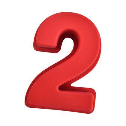 Imaginea din Formă de copt din silicon în formă de cifră - 2