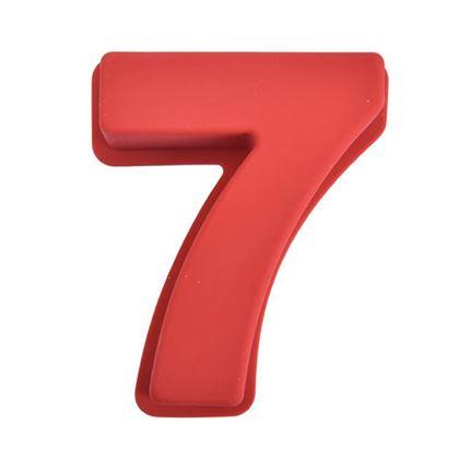 Imaginea din Formă de copt din silicon în formă de cifră - 7