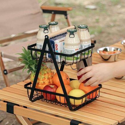Imaginea din Coș de fructe cu două etaje