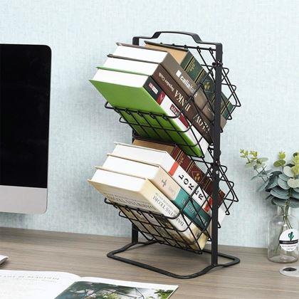 Imaginea din Coș metalic cu două etaje 45 cm