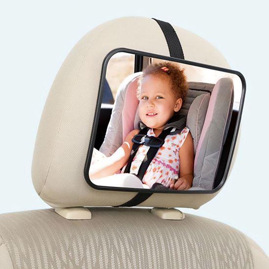 Imaginea din Oglindă retrovizoare auto pentru supravegherea copilului