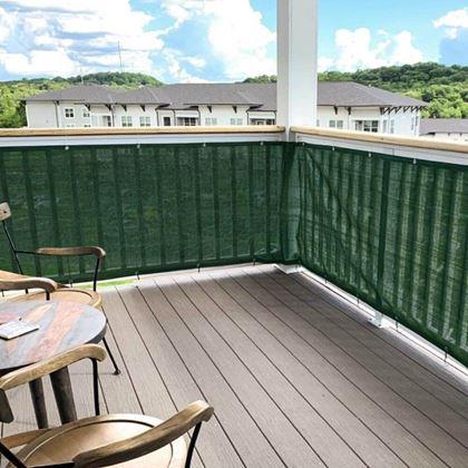Imaginea din Paravan pentru balcon 500x90 cm  -  verde
