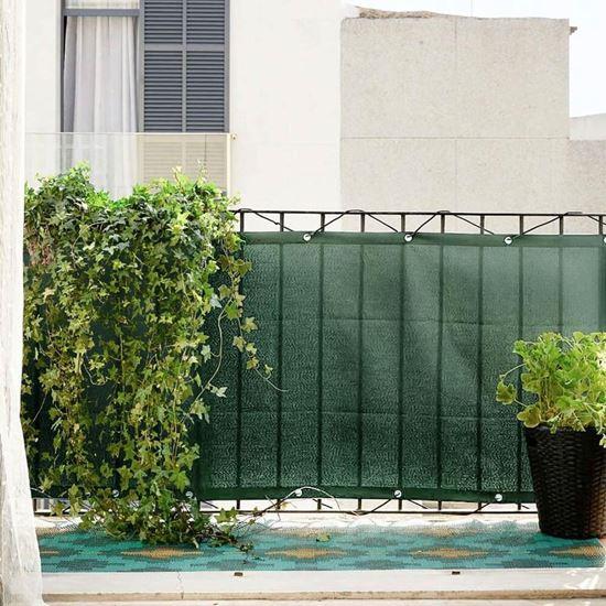 Imaginea din Paravan pentru balcon 500x90 cm  -  verde