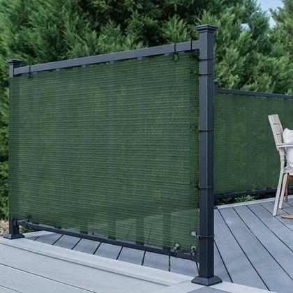 Imaginea din Paravan pentru balcon 500x90 cm  -  verde