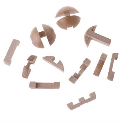 Imaginea din Puzzle din lemn - numere