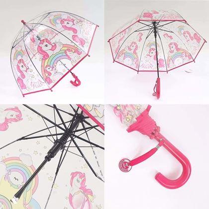 Imaginea din Umbrelă pentru copii - unicorn