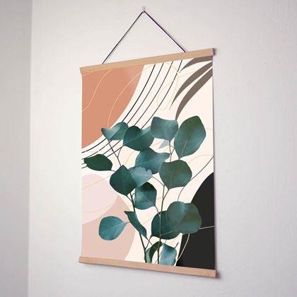 Imaginea din Ramă de lemn pentru poster, lățime 41 cm