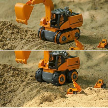 Imaginea din Buldozer pentru copii cu accesorii